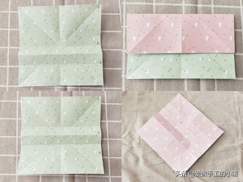 当爱心遇上百合折纸视频教程,百合花朵折纸步骤图解