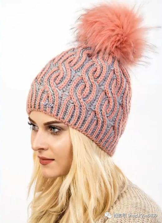 针织冬天的帽子,冬天针织帽子