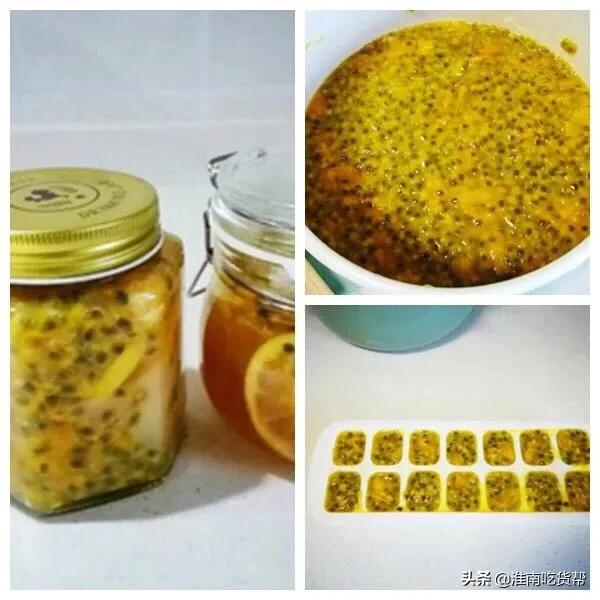 百香果柠檬蜂蜜夏天特饮,用柠檬蜂蜜百香果做夏日饮品