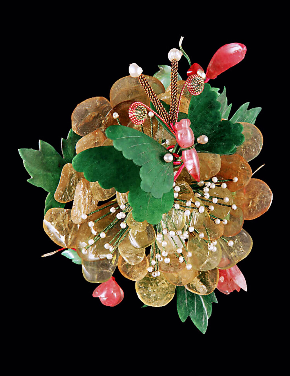 清宫秘藏珍品翡翠,精品赏析藏于故宫的天价翡翠