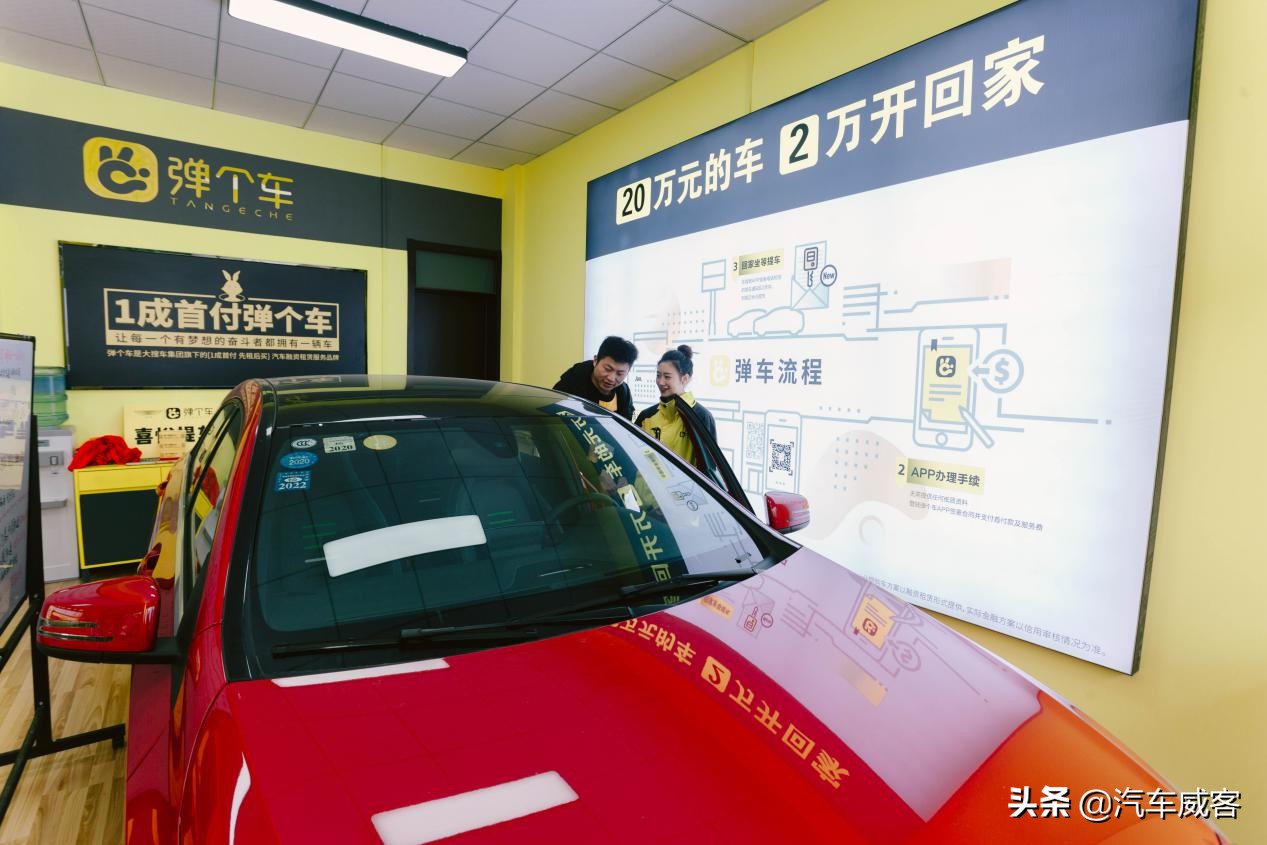 弹个车租赁购买技巧,什么车可以融资租赁