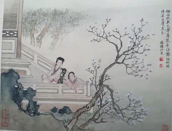 悠悠三百年，红楼夺目红，古今名家精绘《红楼梦》