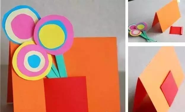 自制手工节日贺卡材料,手工制作节日贺卡幼儿园教程