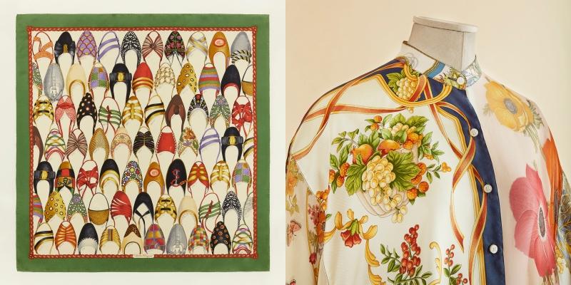 奥黛丽赫本也着迷!Ferragamo千款丝巾图样全出自她手