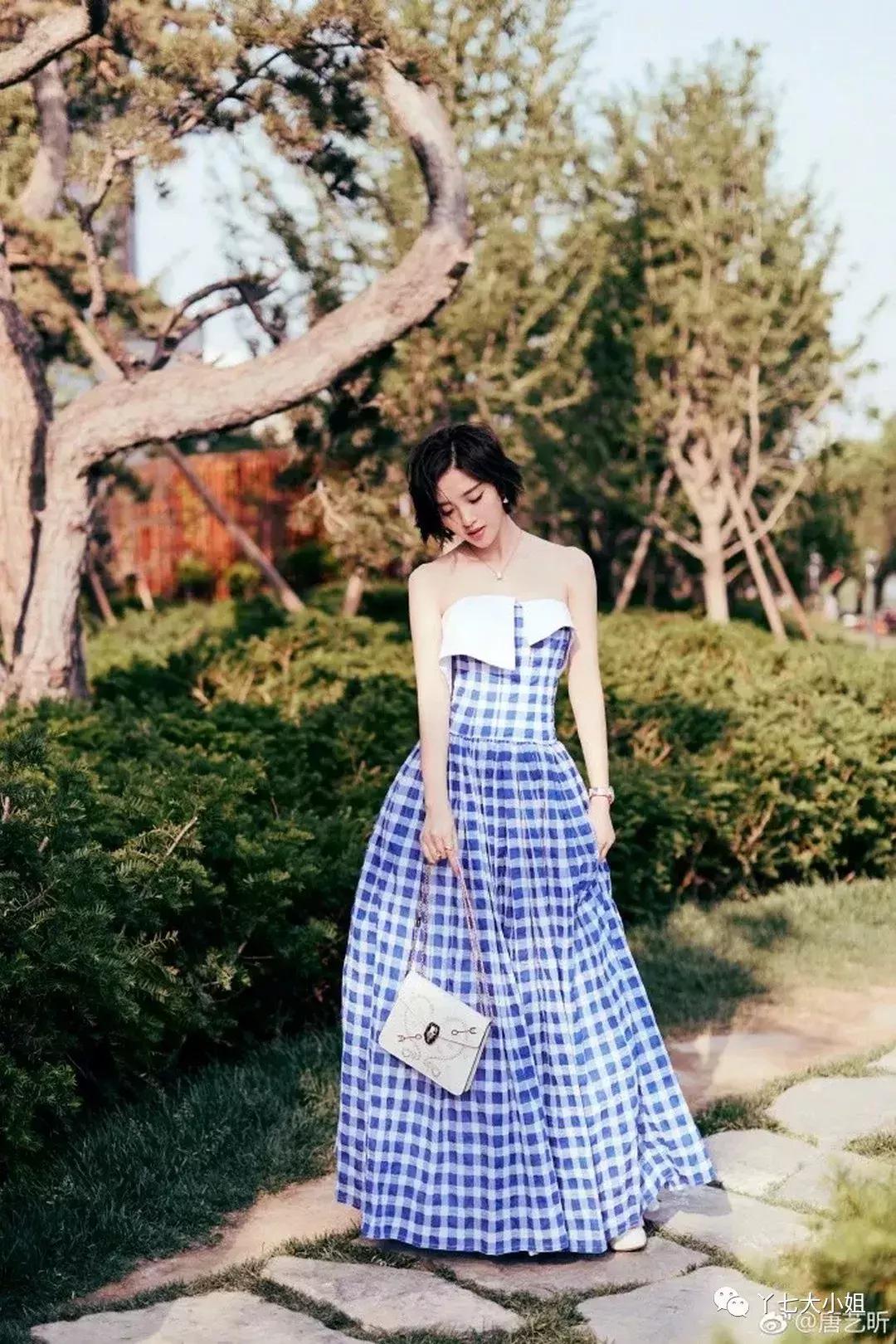 短发女孩穿什么裙子比较好看,女生短发适合穿什么样的裙子