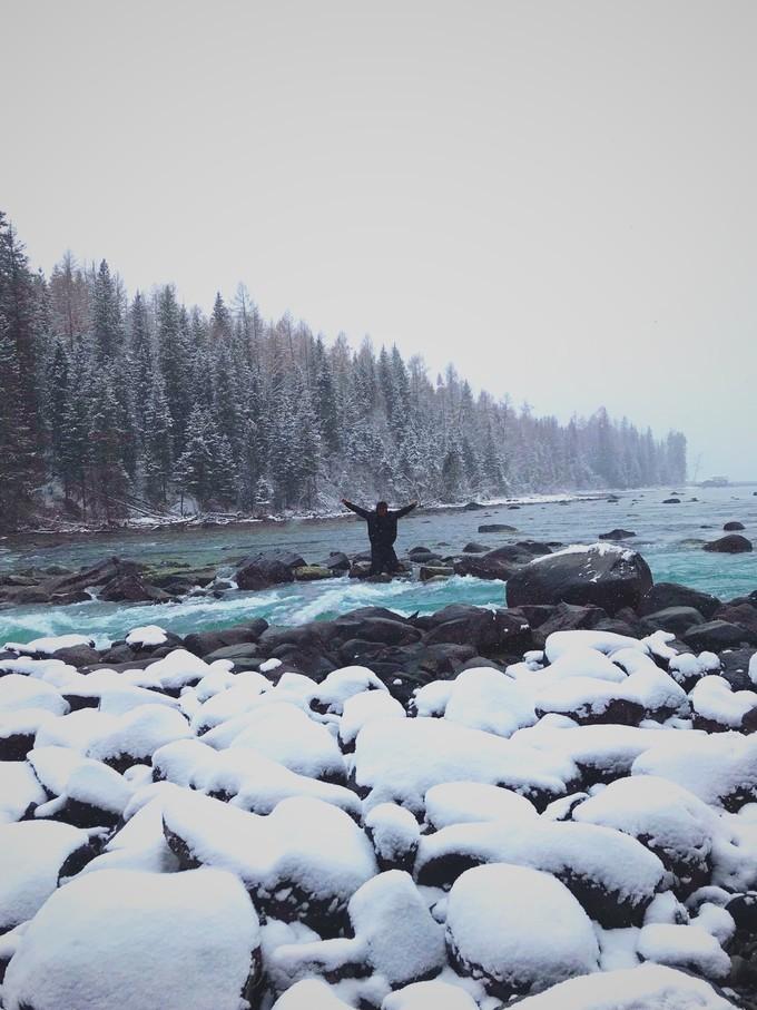 自然风光美如画新疆,自然风景雪景