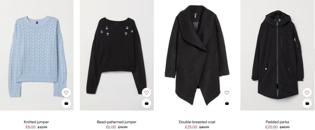 队长省钱快报｜HM冬季特惠三折起！Burberry全场四折起！