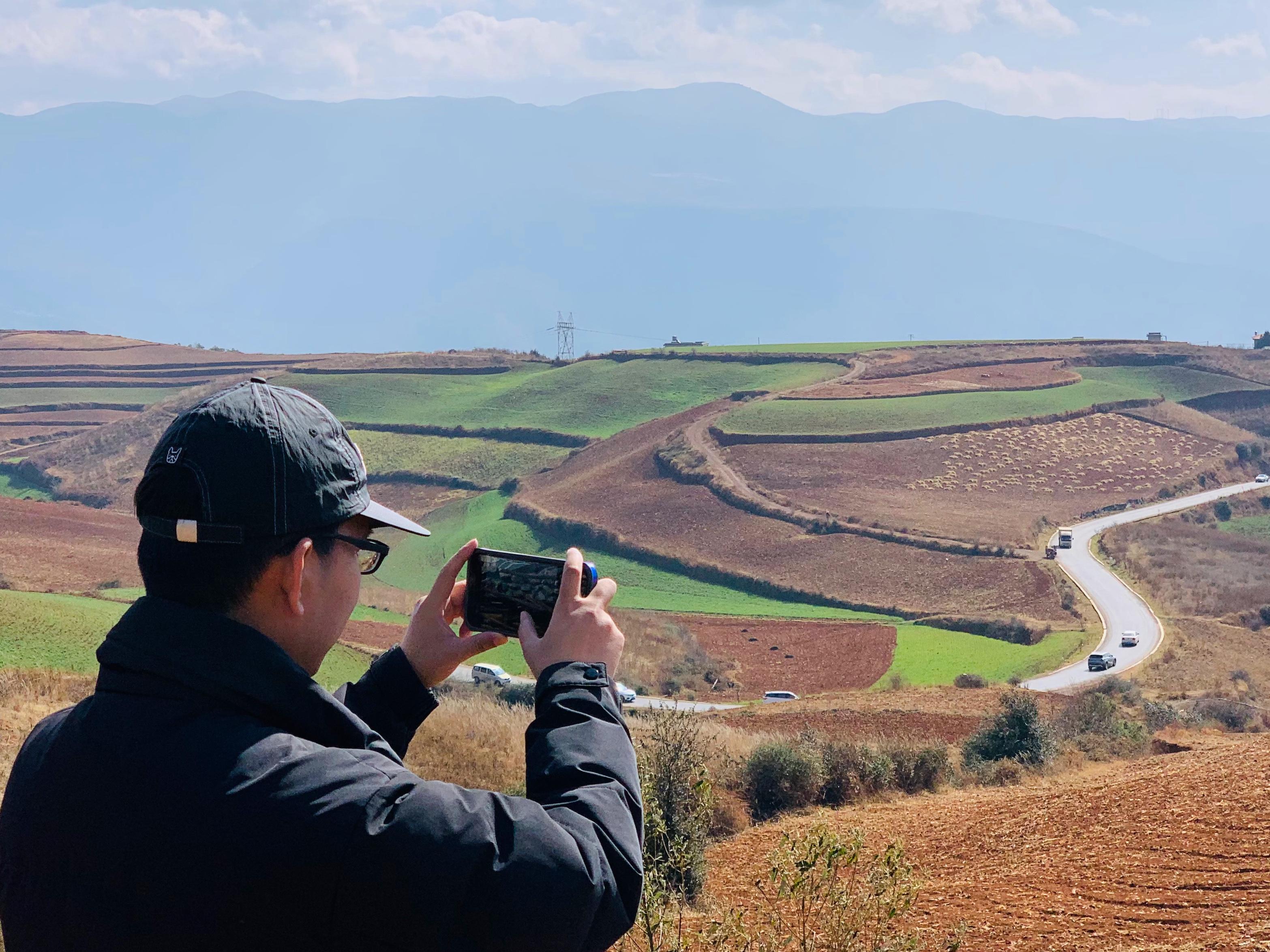 云南东川红土地调色板,东川红土地大自然调色板
