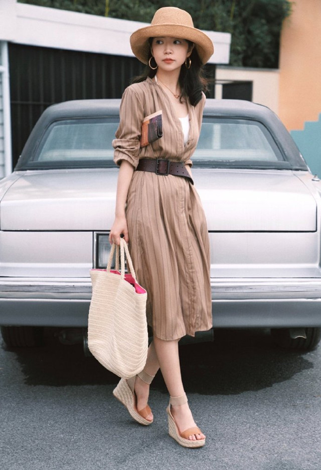 博主三木早秋穿搭示范来袭,初春三木博主穿搭