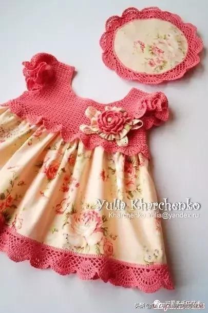 布艺手工制作蓬蓬裙,钩织裙子视频