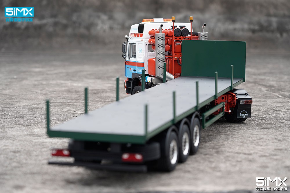 自制半挂拖车,组装一台平板车