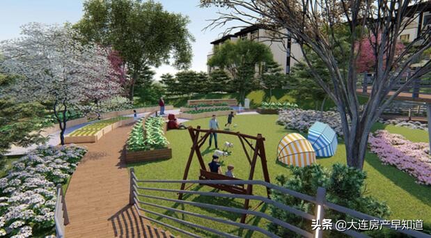 花海别墅哪里最美,花海一期叠墅