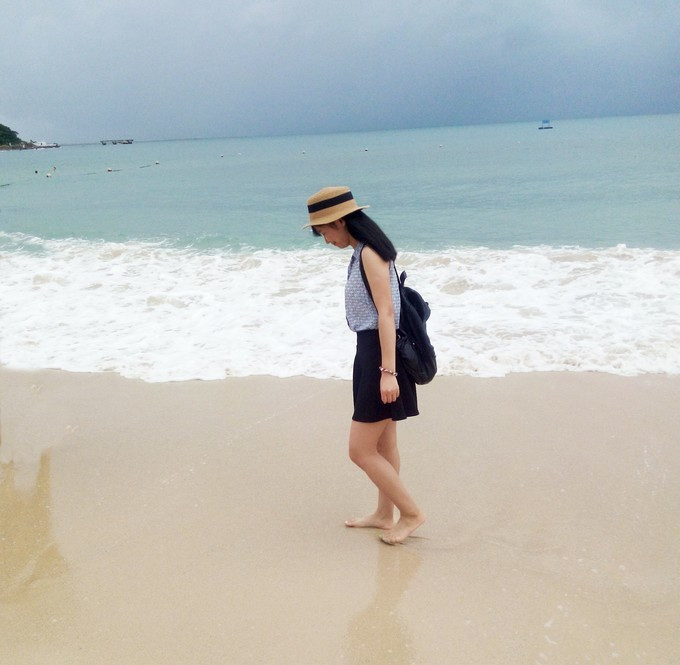 去热带的岛屿游泳,去热带旅行