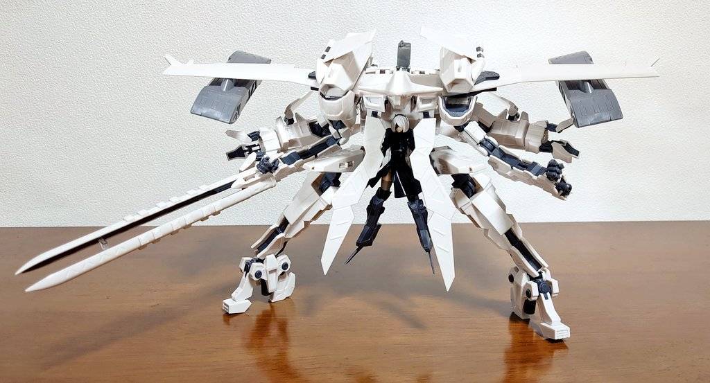 SEx寿屋尼尔机械纪元飞行装寄叶二号B型日玩素组