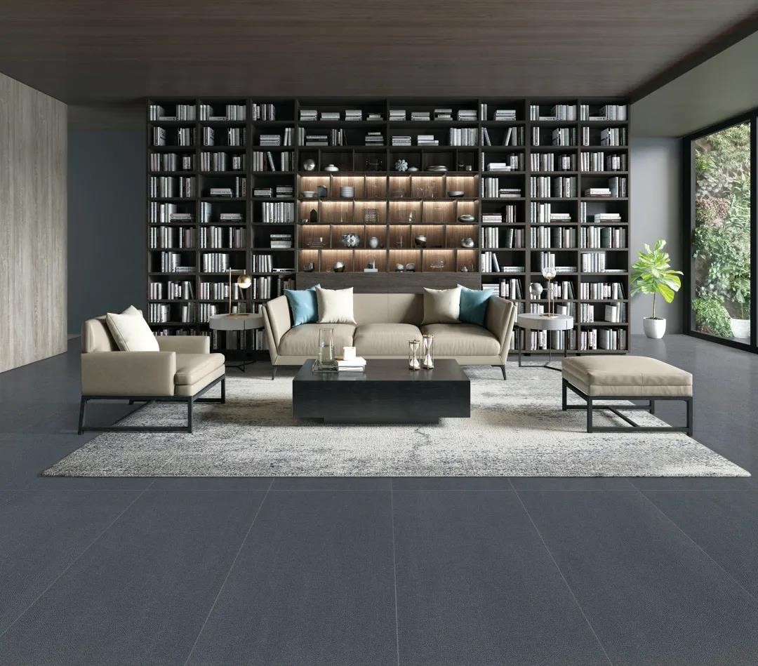 伊莉莎白瓷砖新品600×1200mm质感仿古，织布纹“素罗莎”