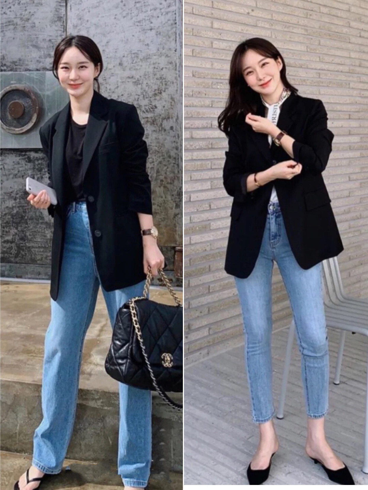 好看的韩国小姐姐穿衣搭配合集,圆脸韩国小姐姐穿衣搭配