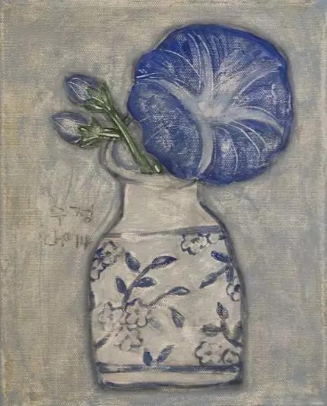 韩国女艺术家：卓秀英，画出来的雅致花草