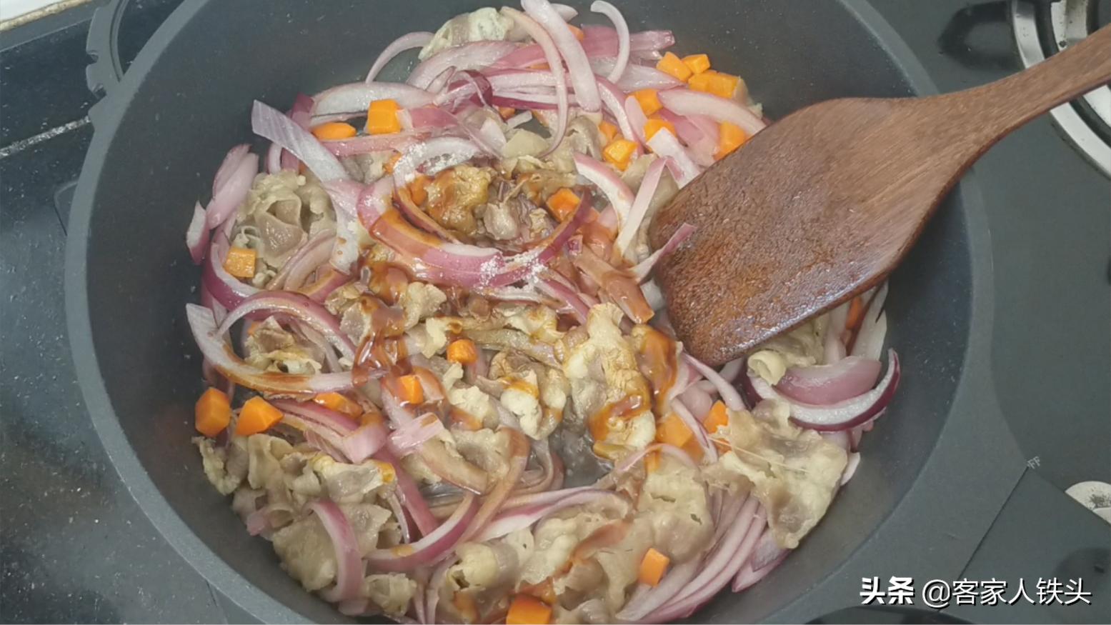 素菜盖浇饭家庭版,农家盖浇饭