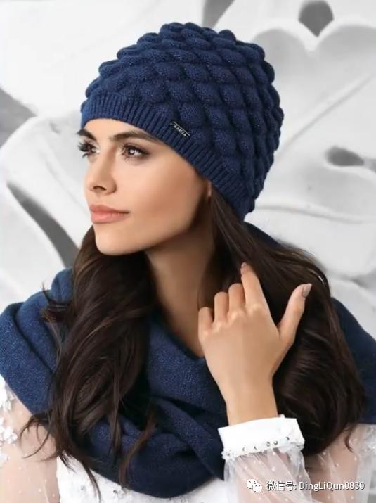 针织冬天的帽子,冬天针织帽子