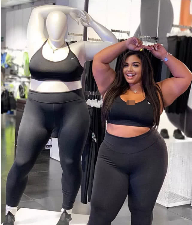 耐克伦敦店别出心裁启用大尺码模特，却被女记者痛批“兜售谎言”