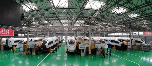 中国铁路高铁进化史,中国中车高铁制造过程