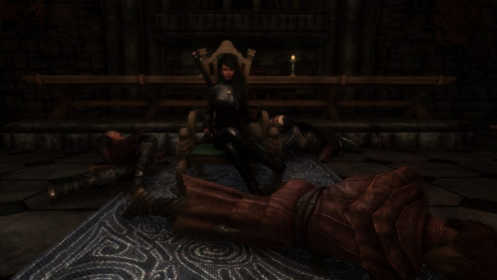 上古卷轴5天际深度解密,上古卷轴5天际斩杀动画