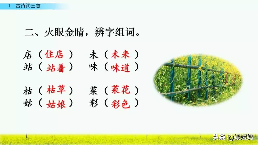 四年级下册第1课古诗三首练习,四年级下册古诗词三首的写作背景