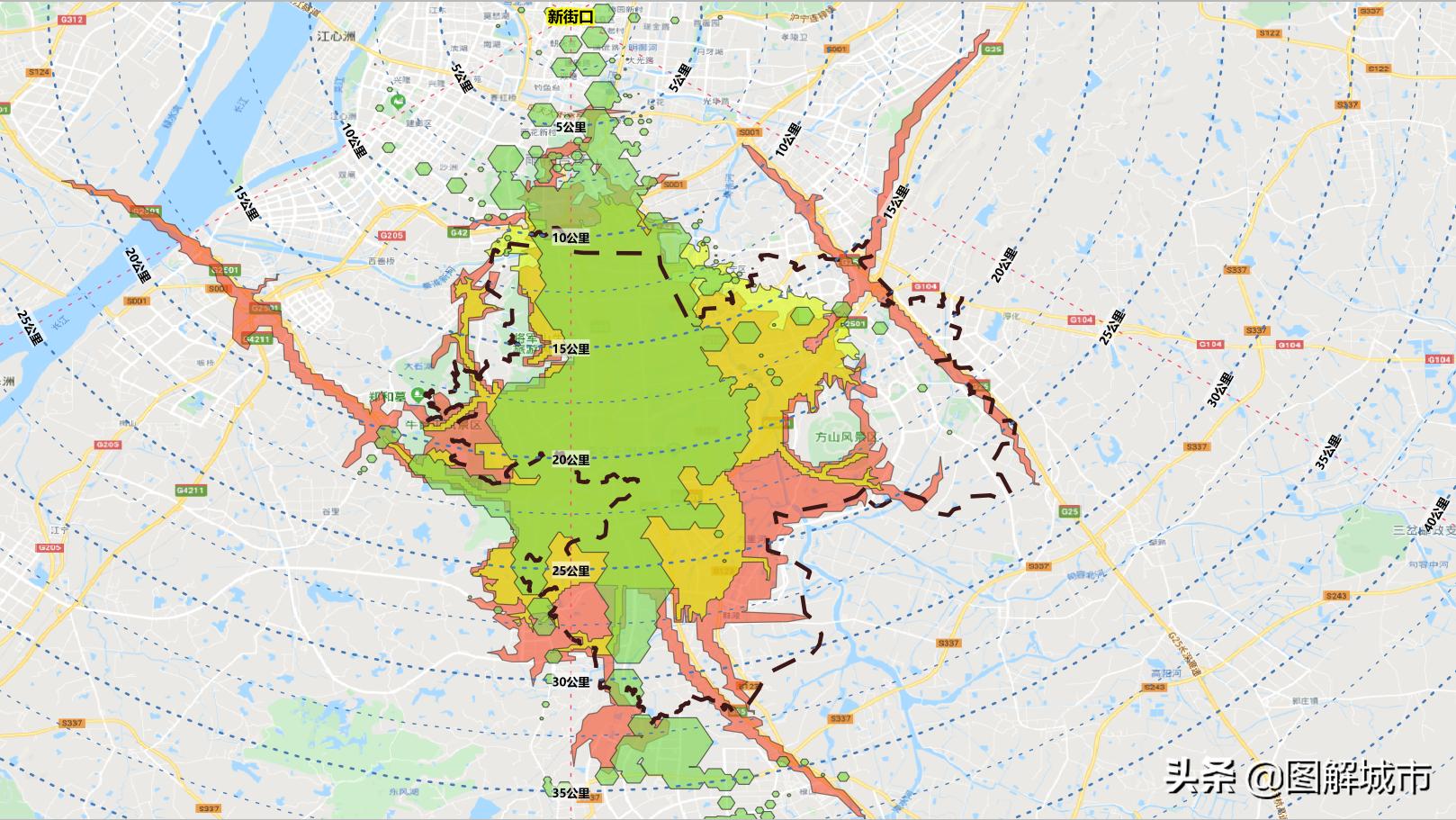 南京城市图鉴,南京秣陵全景图
