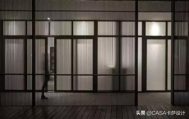 禅意格栅,禅意木格栅图片