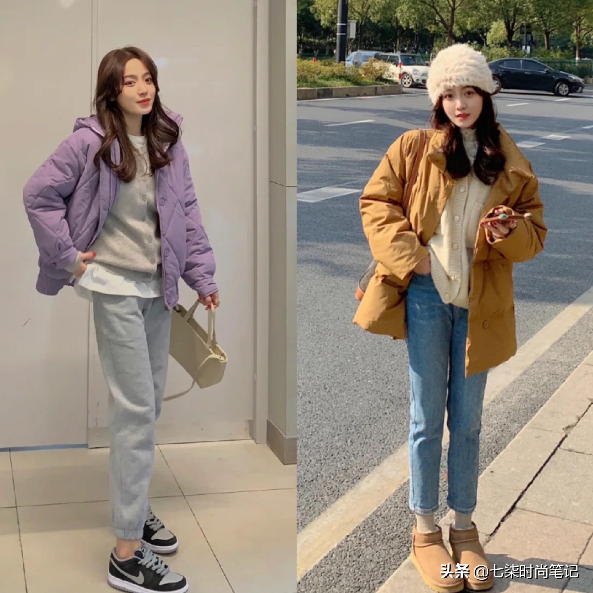 好看又保暖的韩系穿搭,秋冬韩系轻熟风穿搭攻略
