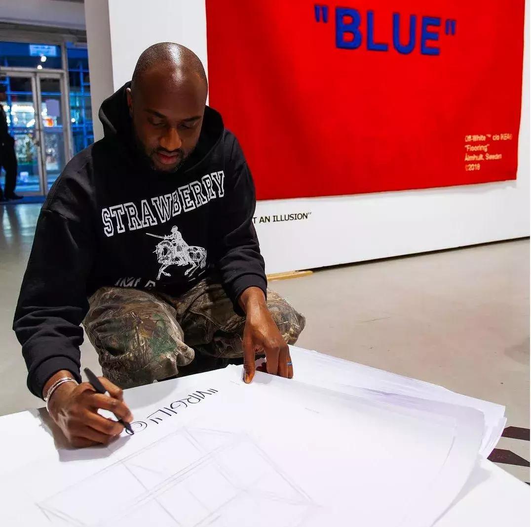 独家！OFF-WHITEx宜家联名地毯4/1开抢！1999元，仅限上海北京