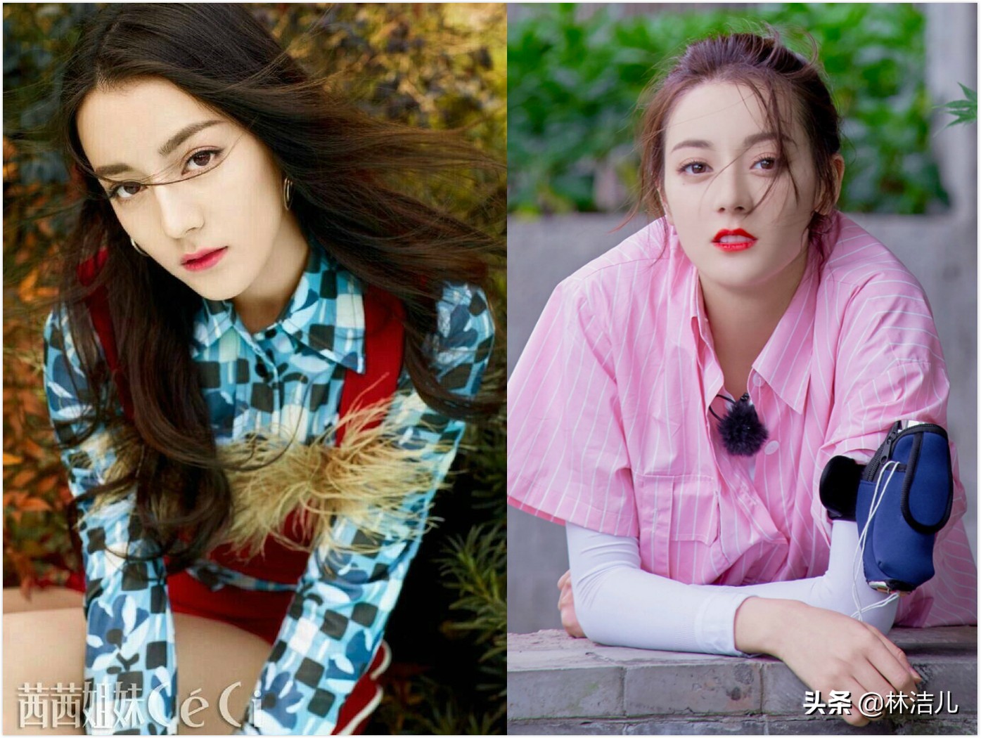 赵丽颖与娜扎古装,赵丽颖和娜扎靠画眉拿下时尚圈