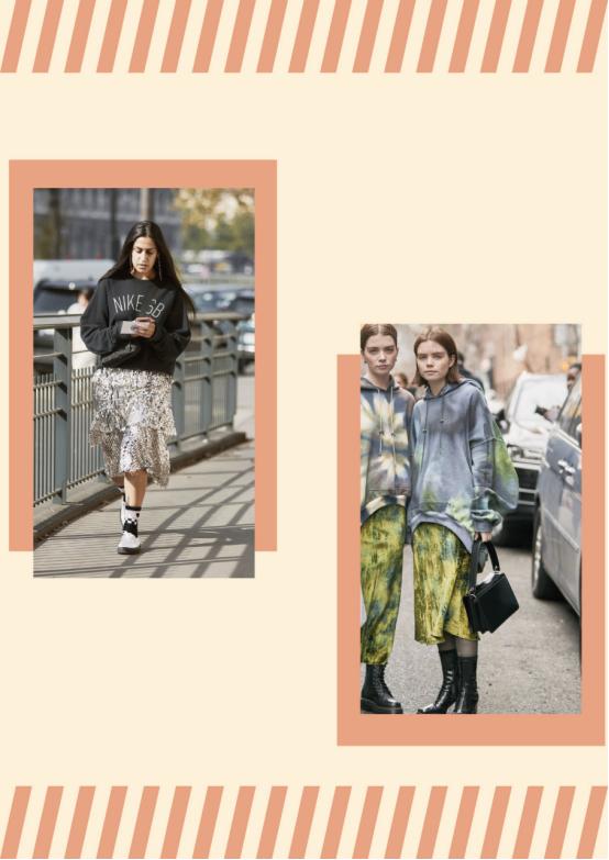 今年流行的新款卫衣怎么穿,复古西装里穿什么卫衣