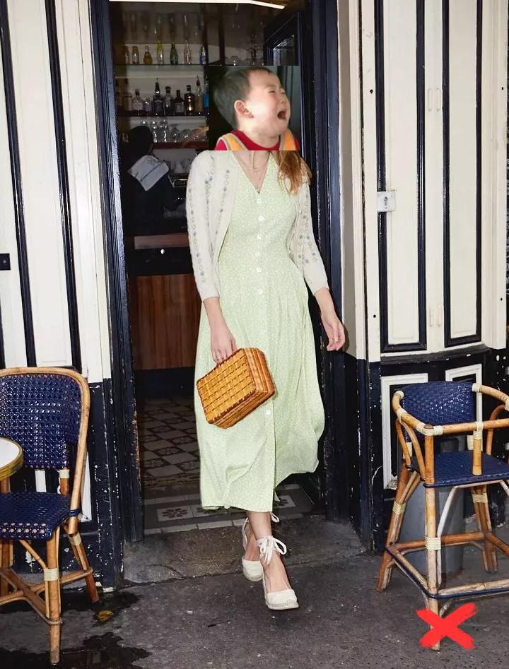 大胸姐妹穿连衣裙“藏胸”的技巧，视觉上帮你显瘦10斤