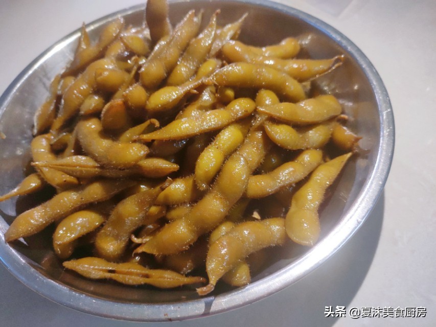 想吃卤豆干自己在家就能做,怎么样卤毛豆