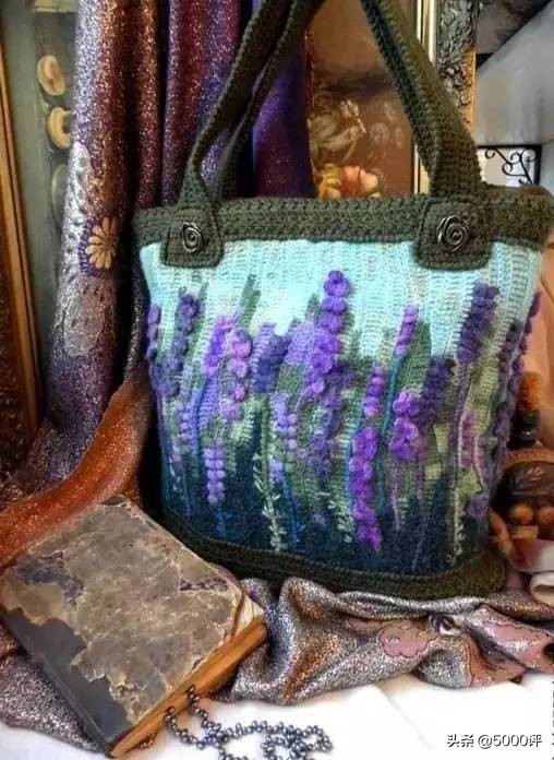 爱尔兰钩花包包图解,爱尔兰钩花包包教程