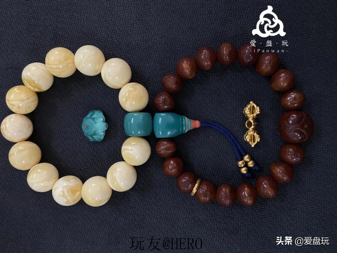 一条小金刚,他盘了720天,包浆很赞,谁说大干手不适合盘串