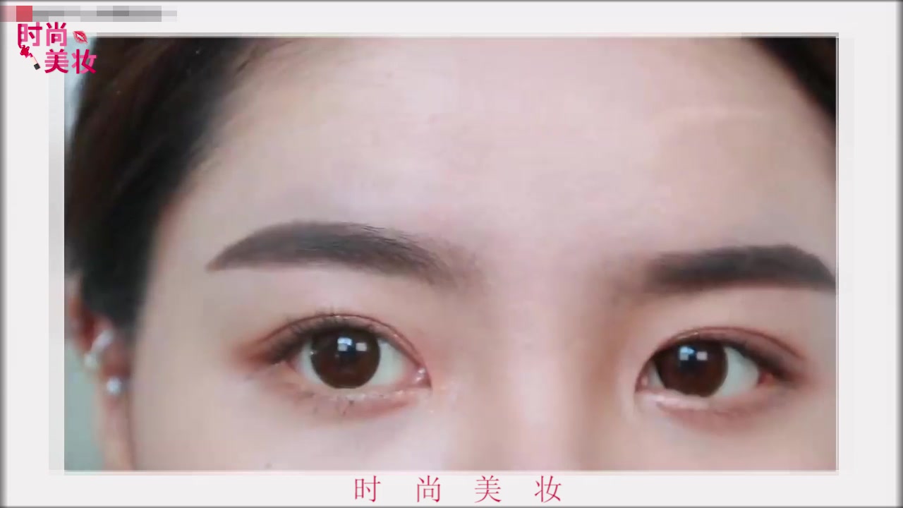 时尚修眉毛,美妆教程初学者修眉
