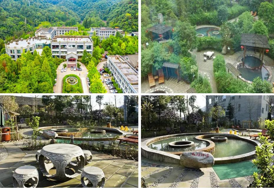 四川螺髻九十九里温泉,四川有名的瀑布温泉