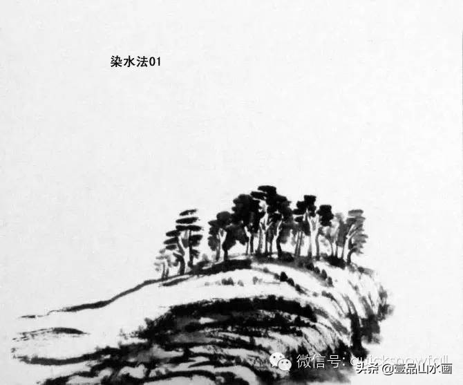 山水画教程水粉画,山水画教程水墨山水画
