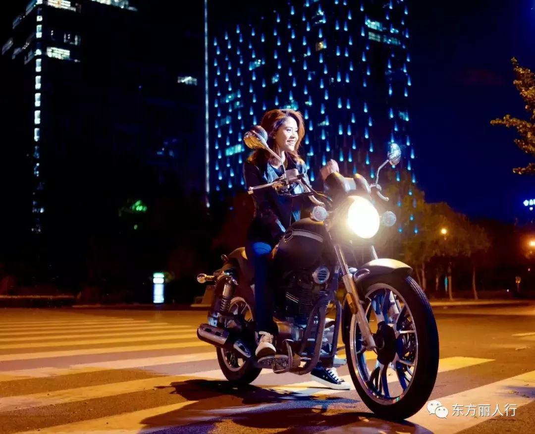 原创丽人故事|佛系青年摩托天使