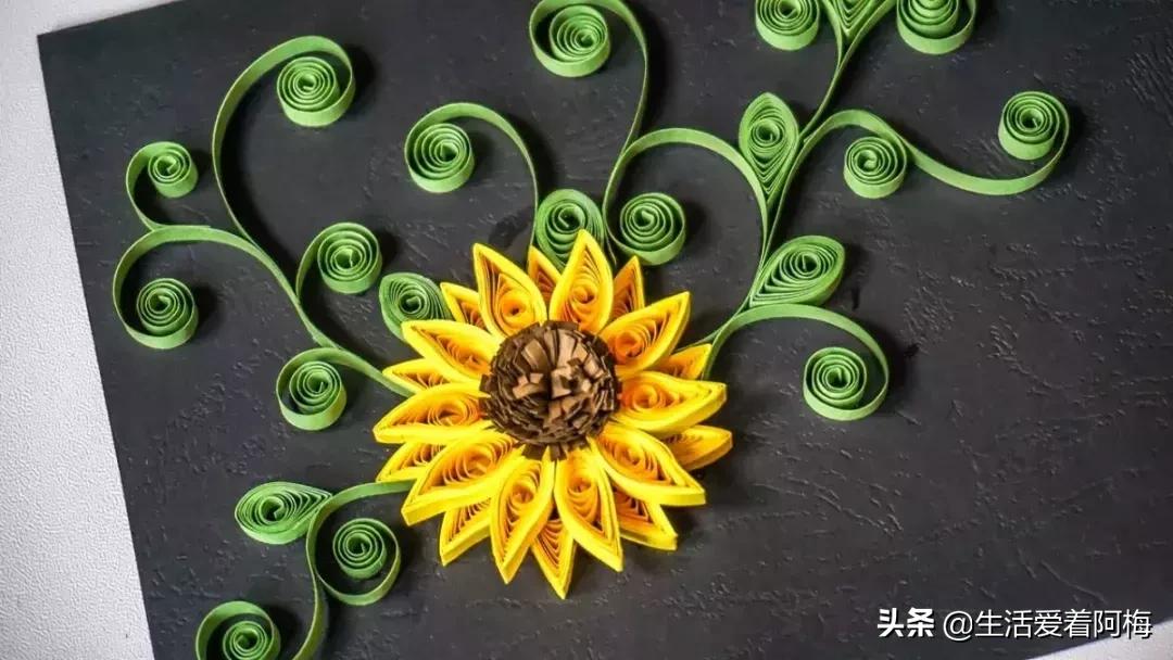 衍纸做教师节贺卡,用衍纸做教师节贺卡纯手工