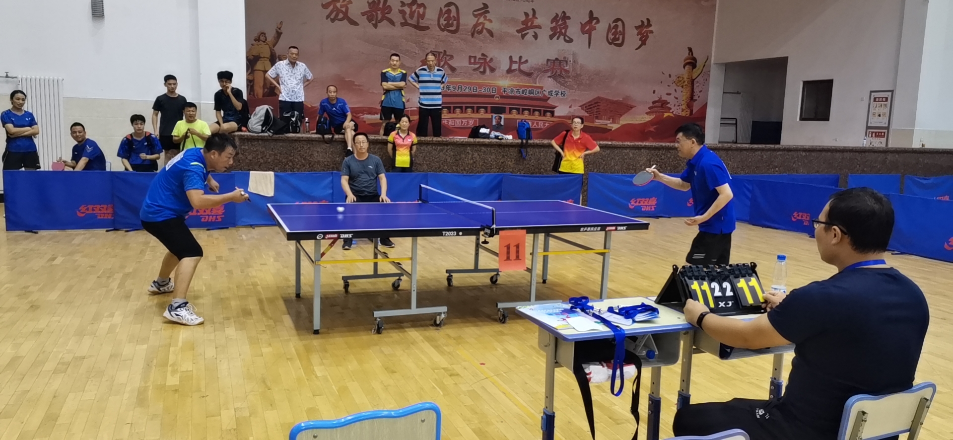 平凉市崆峒区第三届乒乓球比赛,平凉市体育中心举办乒乓球公开赛