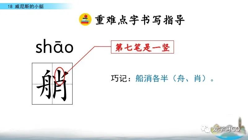 五年级下册威尼斯的小艇思维导图,五年级下册语文18威尼斯的小艇