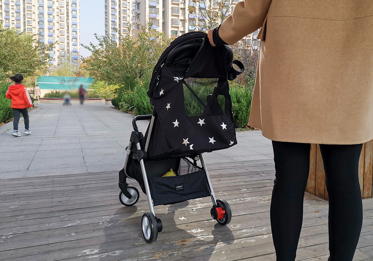 婴儿折叠轻便简易推车3岁内,简便轻巧婴儿推车可睡觉