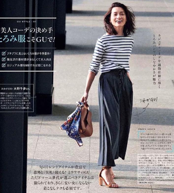 条纹衫的正确搭配,条纹衫穿宽松一点好看吗