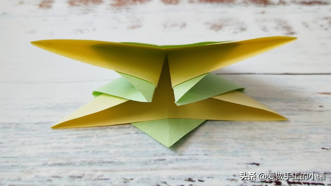 无限翻折纸教程图解,无限翻折纸万花筒一步步教程