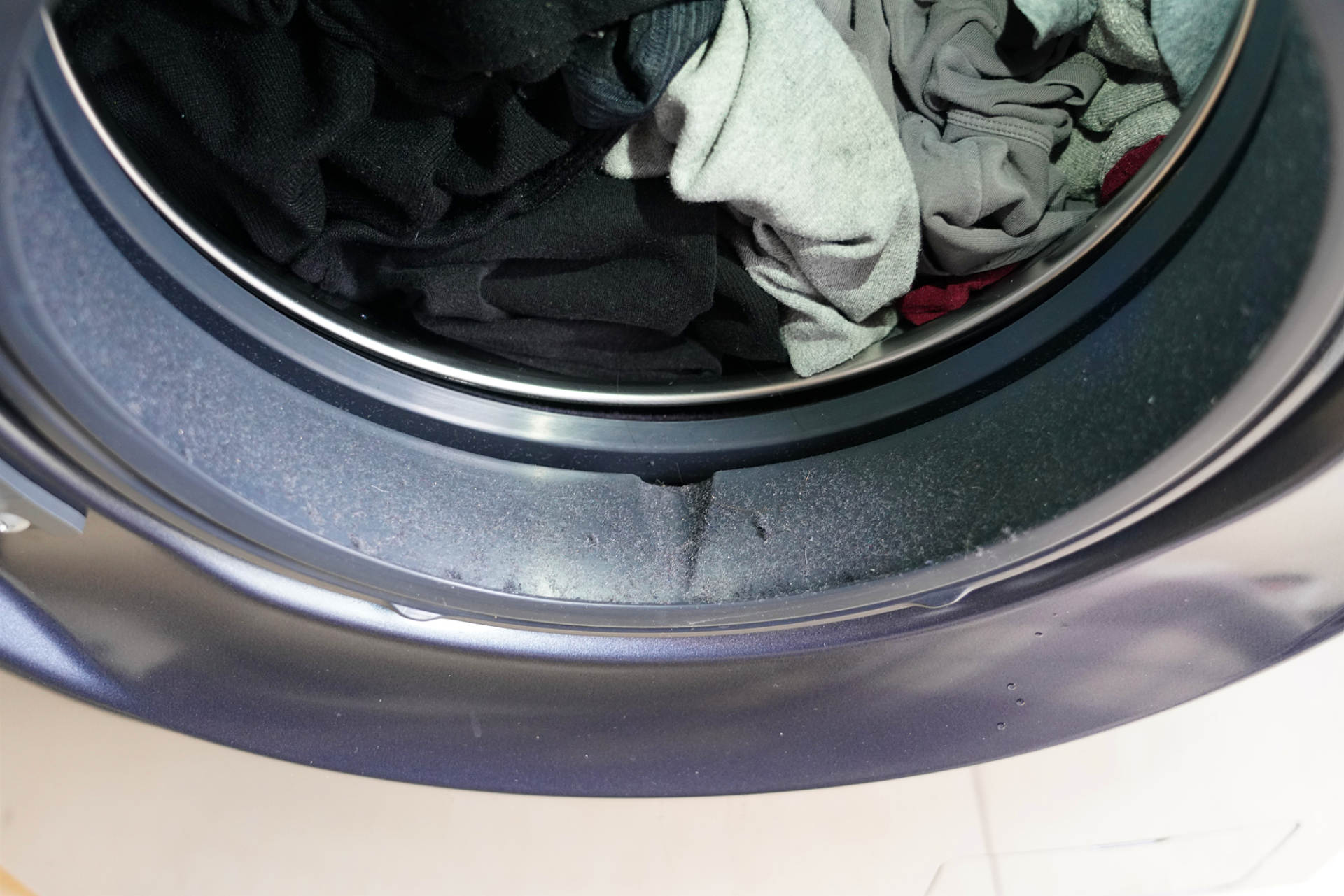 滚筒洗衣机烘干实测,云米洗衣机烘干效果