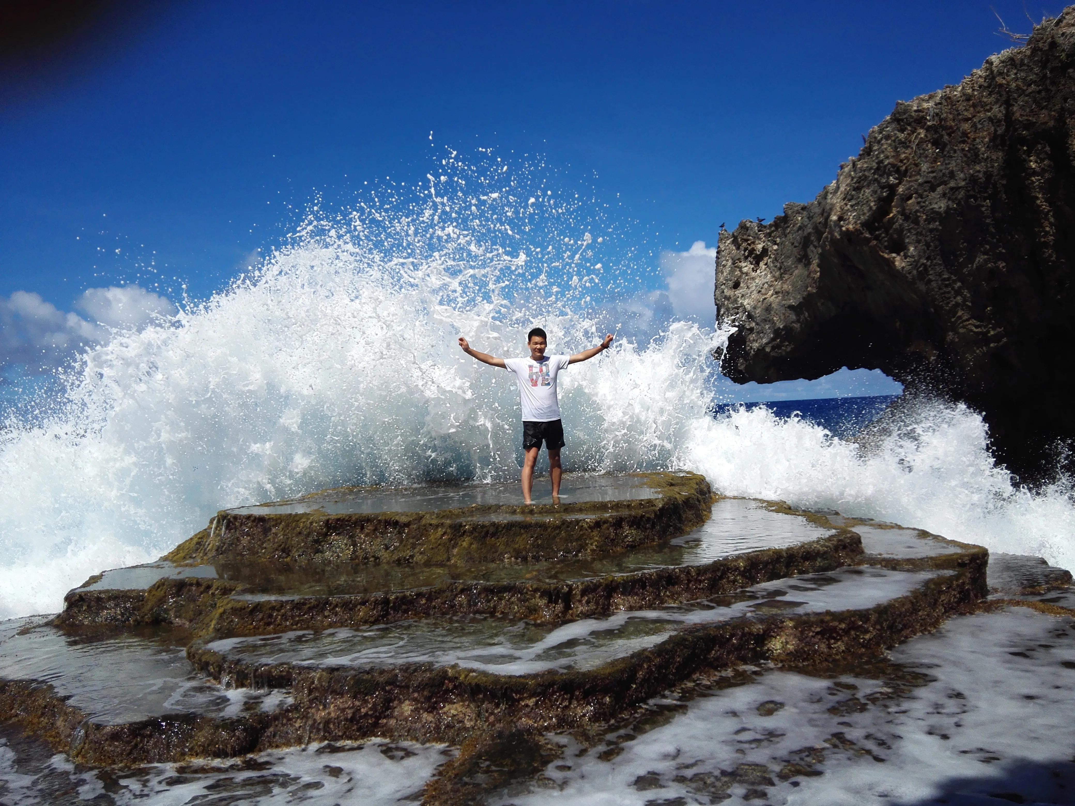 塞班水晶湾浮潜和军舰岛浮潜,塞班七彩海水