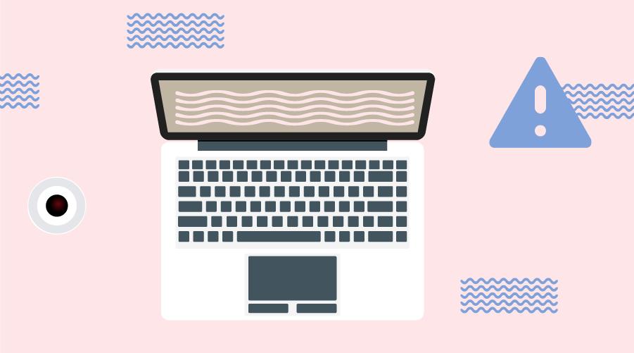 手机拍摄电脑屏幕波纹是什么原理,电脑开机屏幕下方出现水波纹